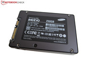 Speed, speed, speed: The Samsung SSD 840 EVO.