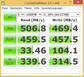 System info CrystalDiskMark (SSD)