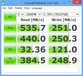 System info CrystalDiskMark (SSD)