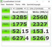 CrystalDiskMark SSDs