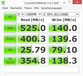 System info CrystalDiskMark (SSD)