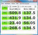 Systeminfo CrystalDiskMark