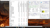 Stress test 30 seconds: Throttling at 80 °C to 2.9 GHz