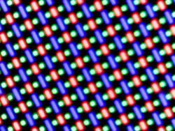 Subpixel grid