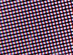 Subpixel photo under microscope