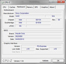 Systeminfo CPUZ Mainboard