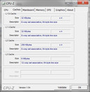 Systeminfo CPUZ Cache