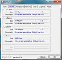 System info CPUZ Cache