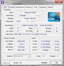 Systeminfo CPUZ CPU