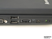 USB 2.0 + USB/eSATA – No USB 3.0 onboard.