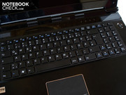 Unlike the touchpad, the keyboard isn't illuminated.
