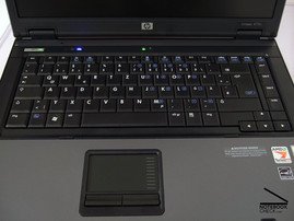 Keyboard of the HP Compaq 6715s