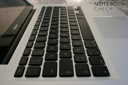 The new keyboard is identical to the one of the MacBook Pro 15".