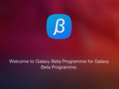 Even the text seems to be beta. Samsung released an app to apply for the Android 7 beta.