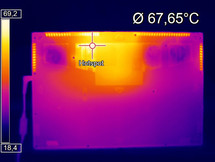 Maximum load bottom (Optris PI 640)