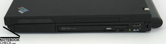 Lenovo Thinkpad T60p Interfaces