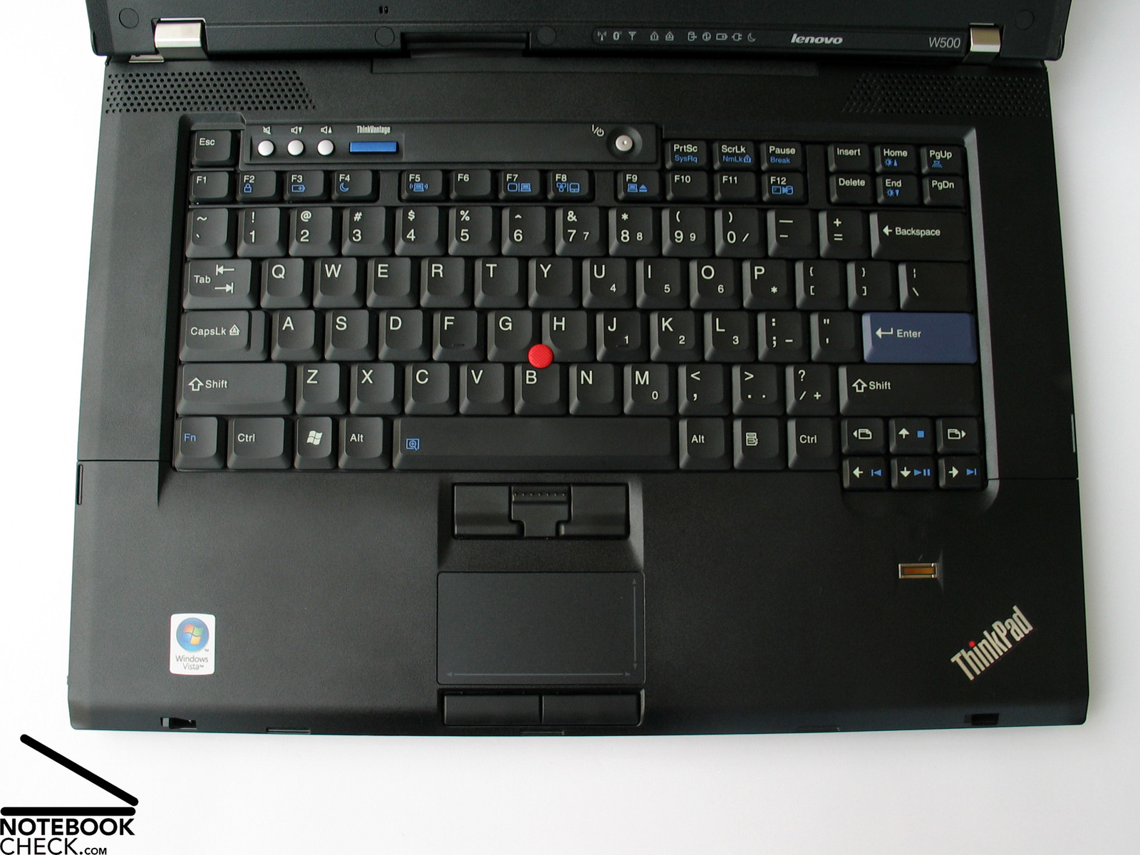 Review Lenovo Thinkpad W500 Notebook Notebookcheck Net Reviews