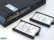 The Thinkpad W700 can also be configured with a decent storage capacity, having two drive shafts.