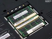 A 4GB fast DDR3 memory bar is applied in our test sample, in regards to the RAM.