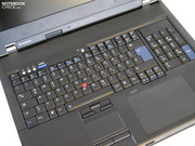 The W700 can also be equipped optionally with an integrated Wacom graphic tablet.