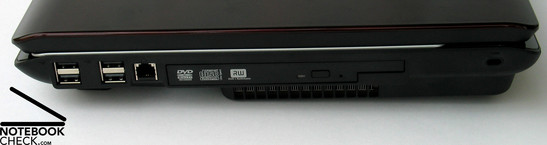 Toshiba Satego X200 Interfaces