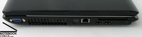 Toshiba Satellite A200-1O6 Interfaces