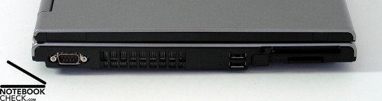 Toshiba Tecra A9 interfaces