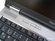 Via the two Hotkeys next to the power switch it is possible to comfortably launch Toshiba Tools - ...