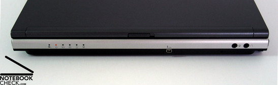 Toshiba Satellite U200 interfaces