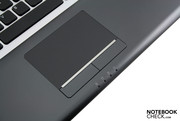 The touchpad has a good size and is pleasantly smooth.