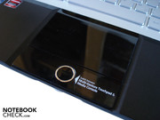 The touchpad has two operating modes.