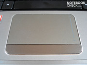The touchpad is horizontally well-dimensioned