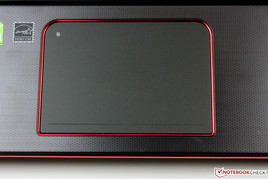 The touchpad is easily disabled.