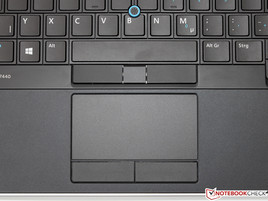 Touchpad and Trackpoint