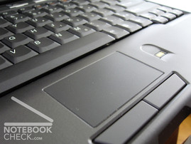 touchpad and keyboard
