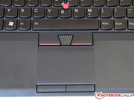 Touchpad and Trackpoint