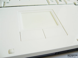 Toshiba Portégé R400 Touchpad