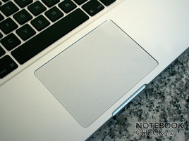 Glass trackpad