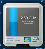 2.8 GHz maximum Turbo clock speed