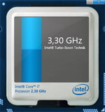 3,3 GHz maximum turbo frequency