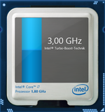 3.0 GHz maximum turbo clock speed