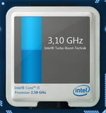 3.1 GHz - maximum Turbo speed