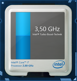 3.5 GHz maximum Turbo Boost