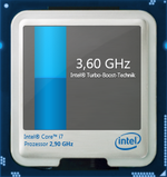 3.6 GHz maximum turbo clock speed