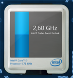 2.6 GHz maximum Turbo clock