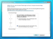 Windows 7 UAC level 2: warning messages only for important changes to programs, no dimming of the display