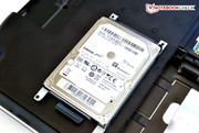 a 5400 rpm 1 TB Seagate hard drive was chosen.