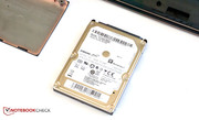 The hard drive is from Seagate and holds 320 GB.