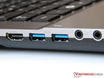 two of the four USB ports already support the USB-3.0-standard