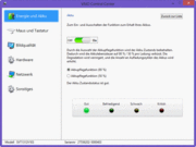 Sony bundles hardware settings in the Vaio Control Center. Battery care is set here.